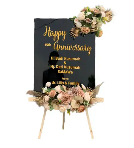 Papan Bunga Akrilik Boven Digoel